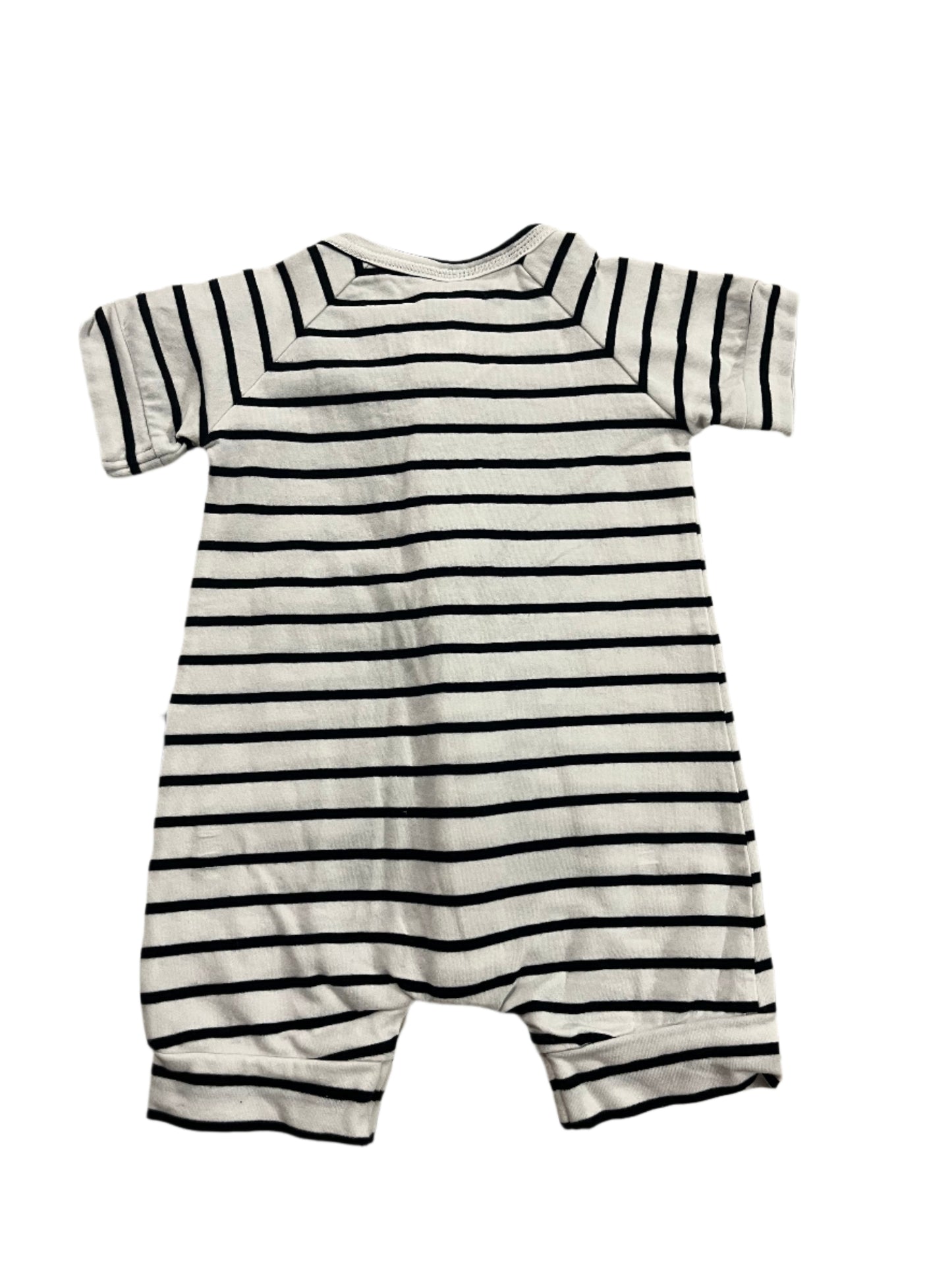 Striped Bonds Romper - Size 000