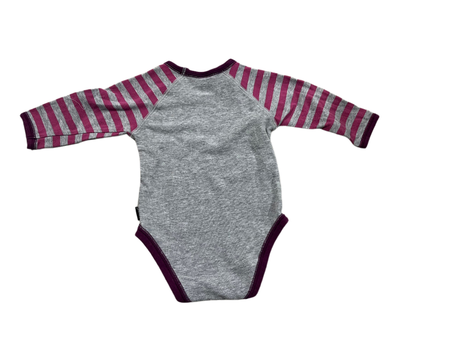 Purple Striped Onesie - Size 000