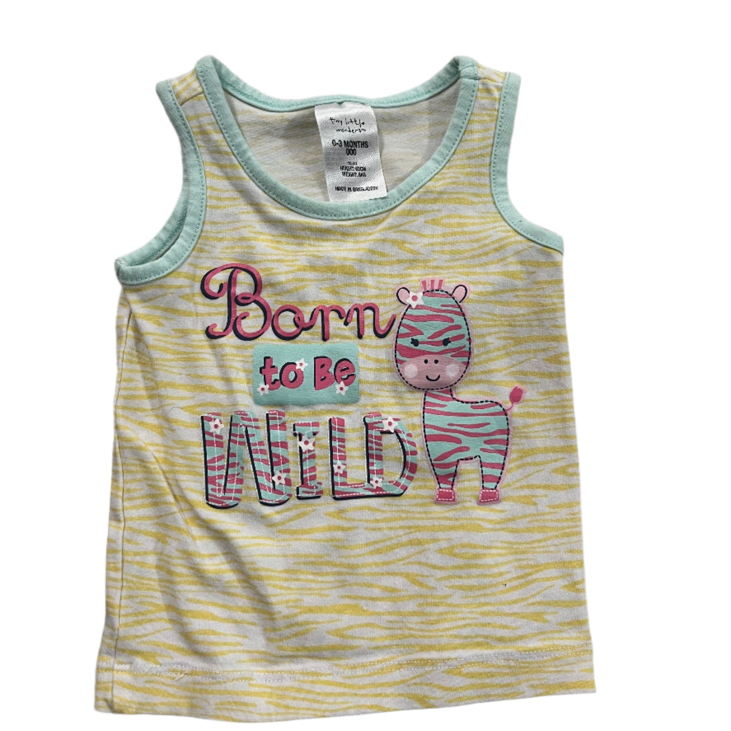 Born to be Wild Shirt - Size 000