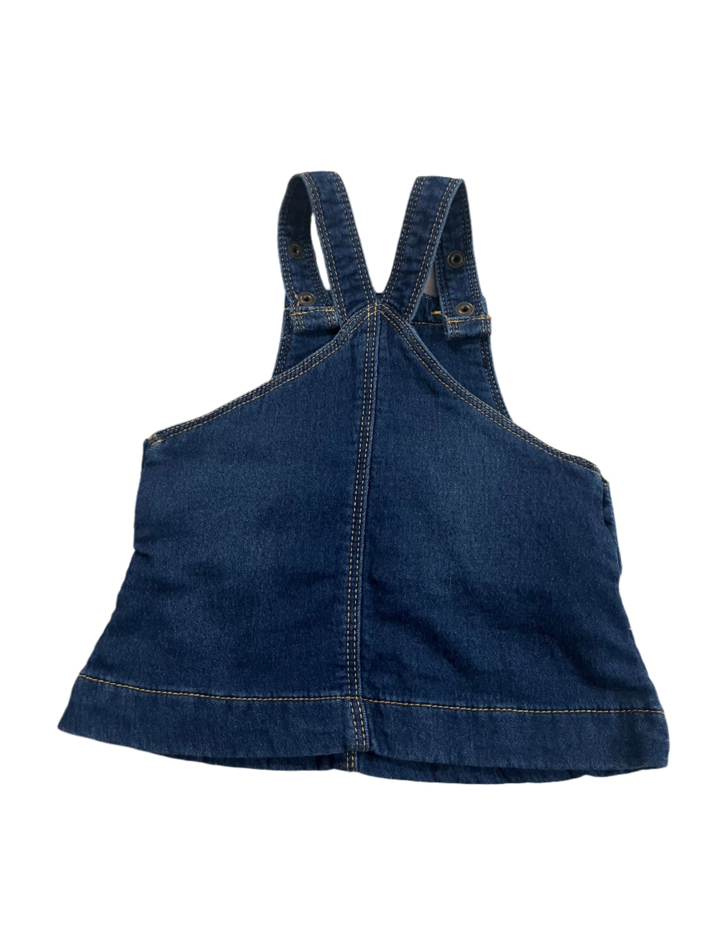 Denim Pinafore Dress - Size 000