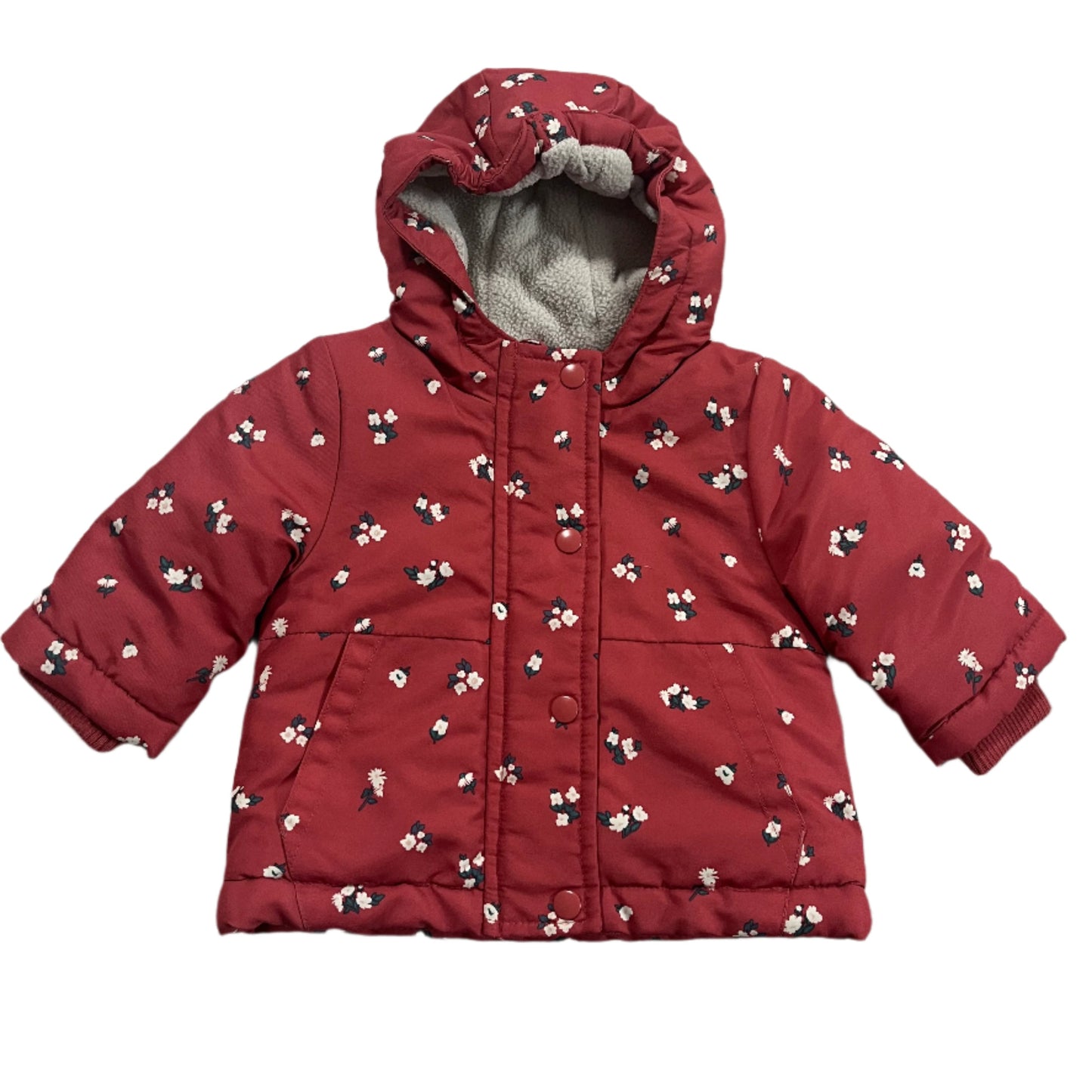 Red Floral Jacket - Size 000