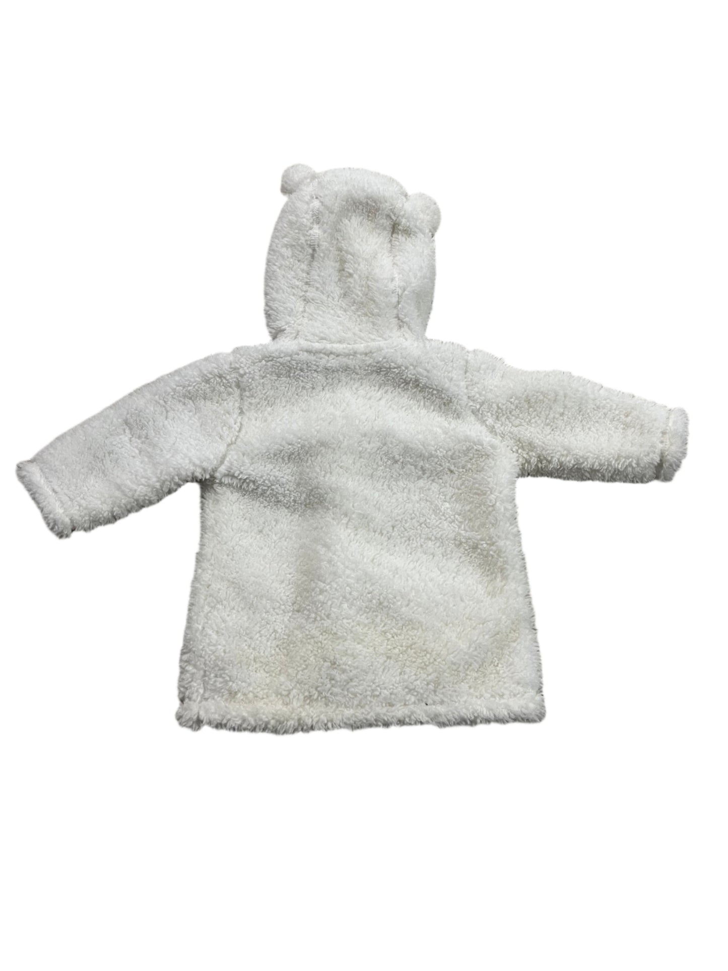 White Fluffy Jumper - Size 000
