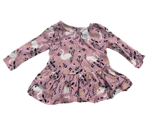 Pink Geese Dress - Size 000